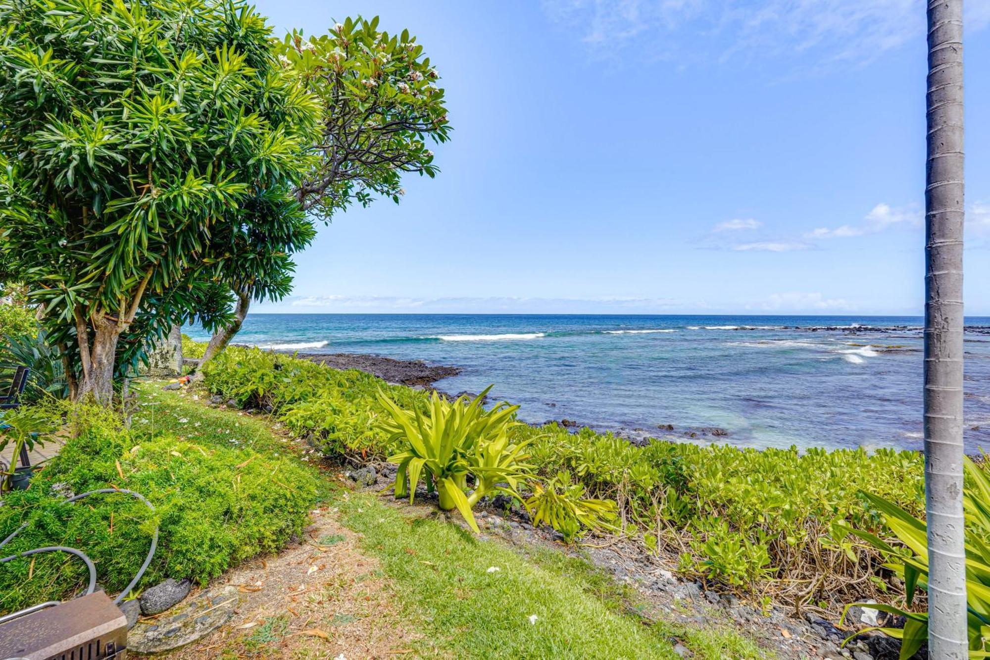 Ultimate Oceanfront Townhome Located On Kona Coast Kailua-Kona Exterior foto